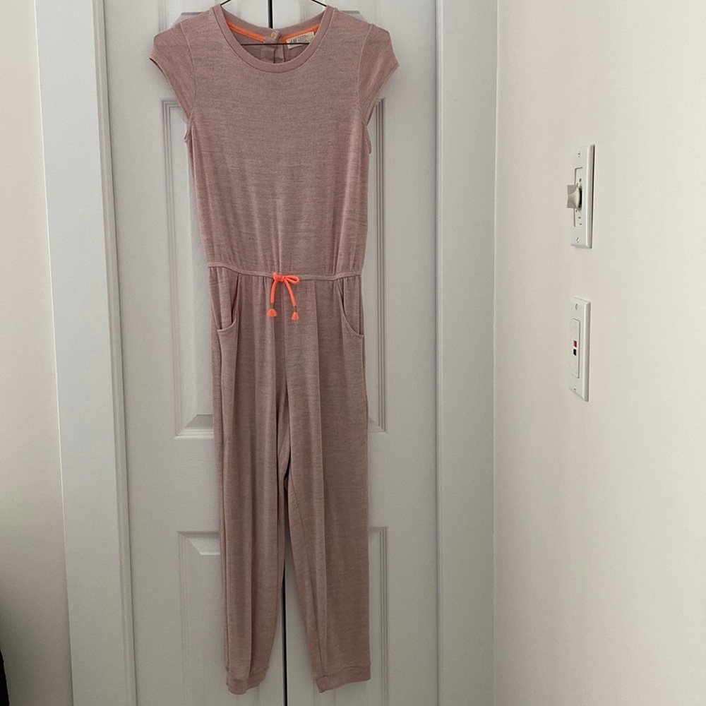 NWOT - H&M knit pink jumpsuit